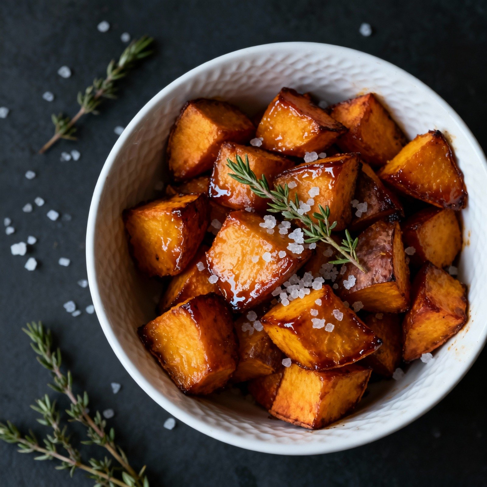 Oven Roasted Sweet Potatoes