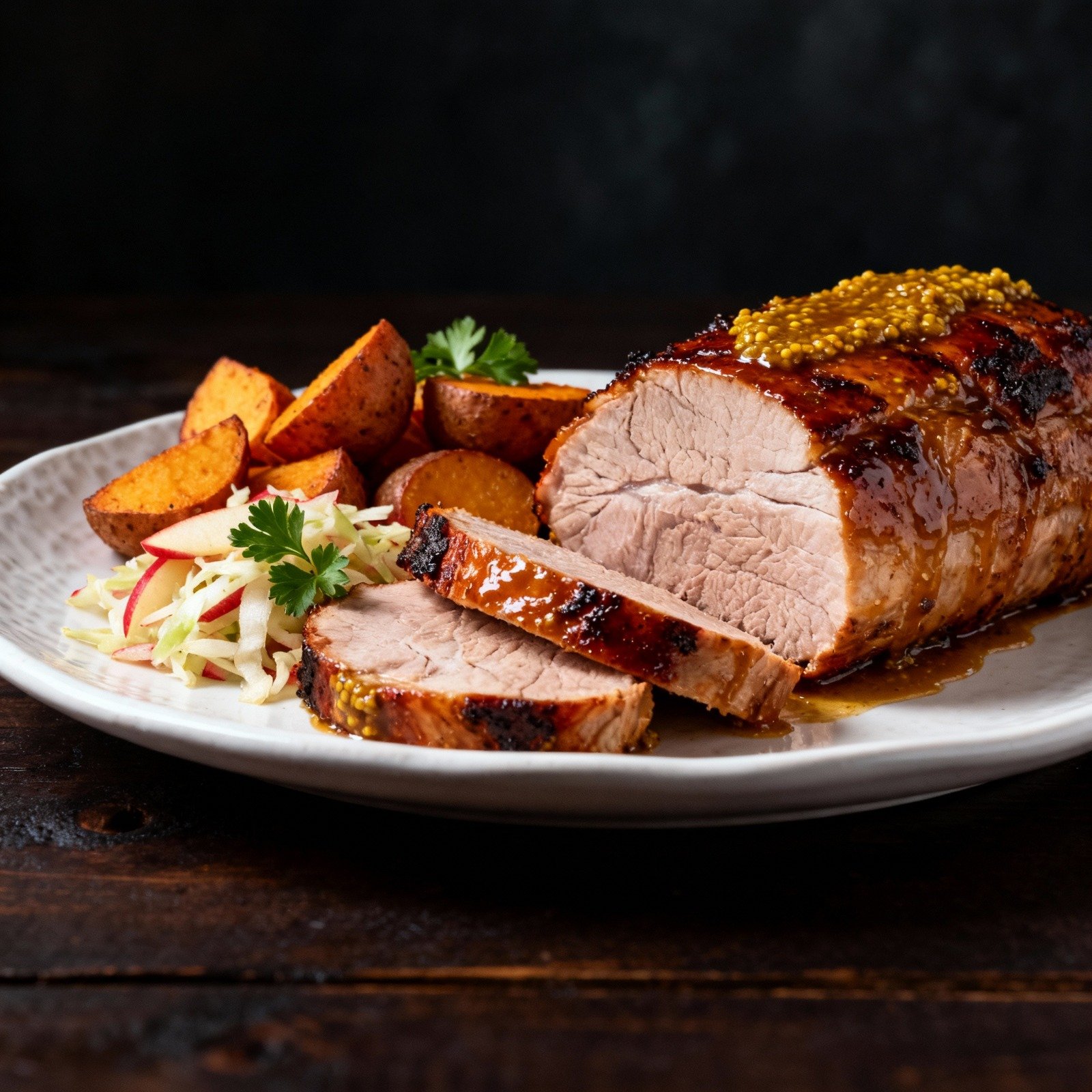 Roasted fingerling potatoes